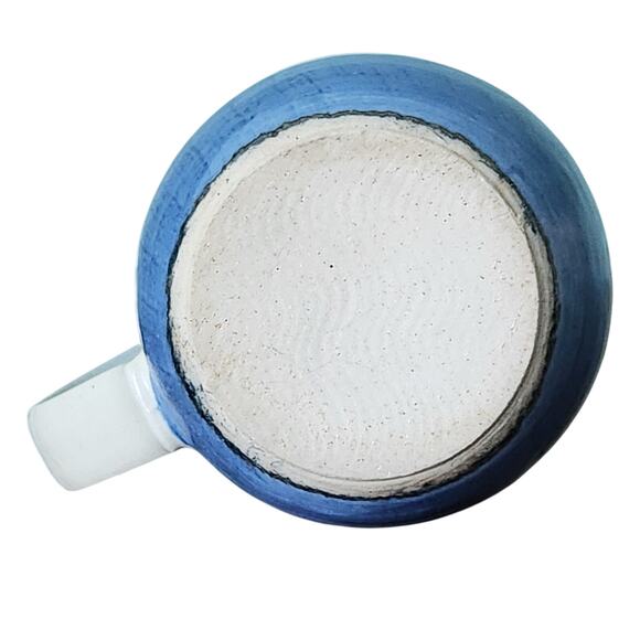 Vintage 1970s Otagiri Pottery Coffee Mug – Handcrafted Ceramic Harbor Scene - Picture 9 of 9